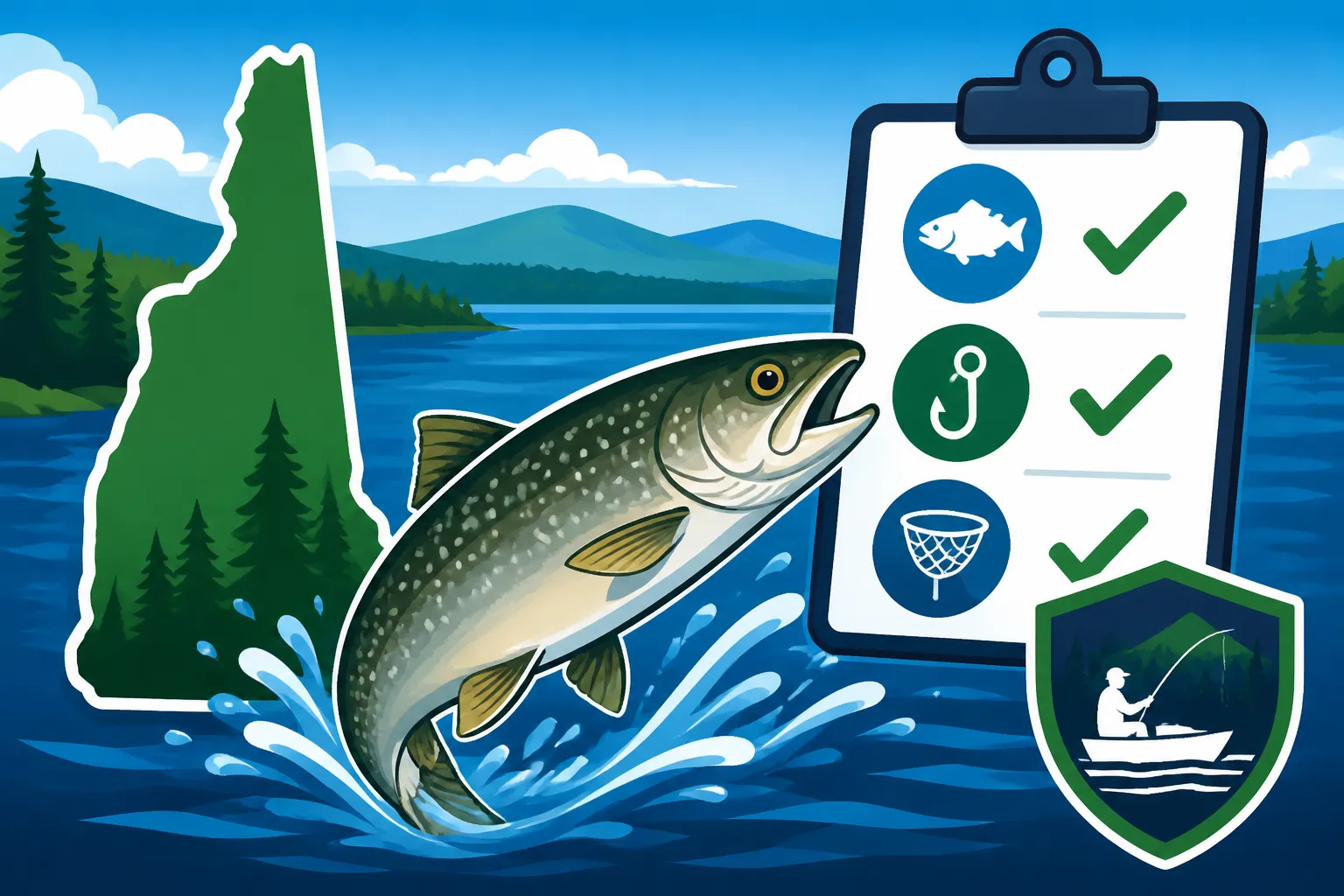 New Hampshire Lake Winnipesaukee lake trout regulations