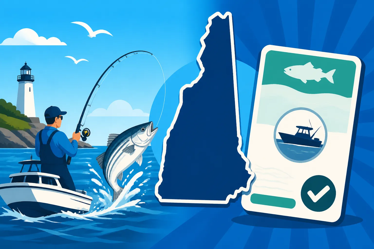 New Hampshire Saltwater Fishing License, Explained
