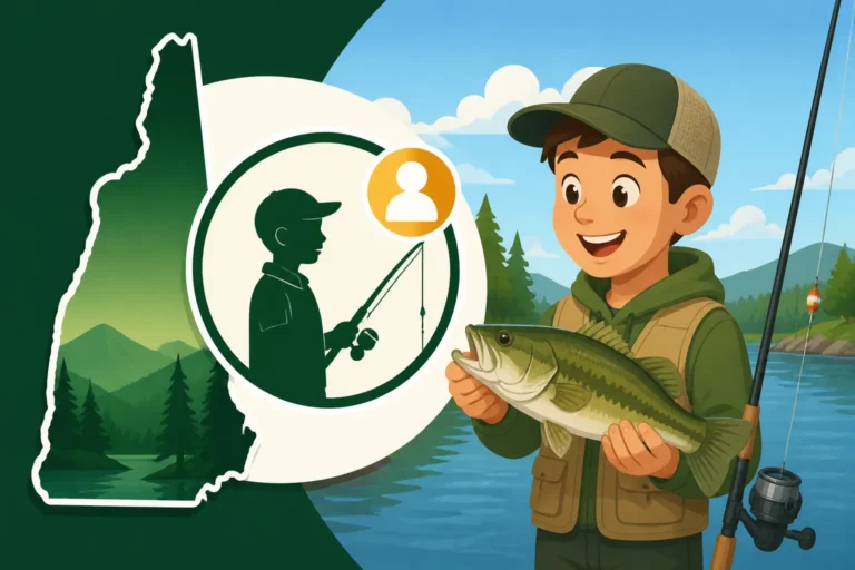New Hampshire youth fishing license age cutoff