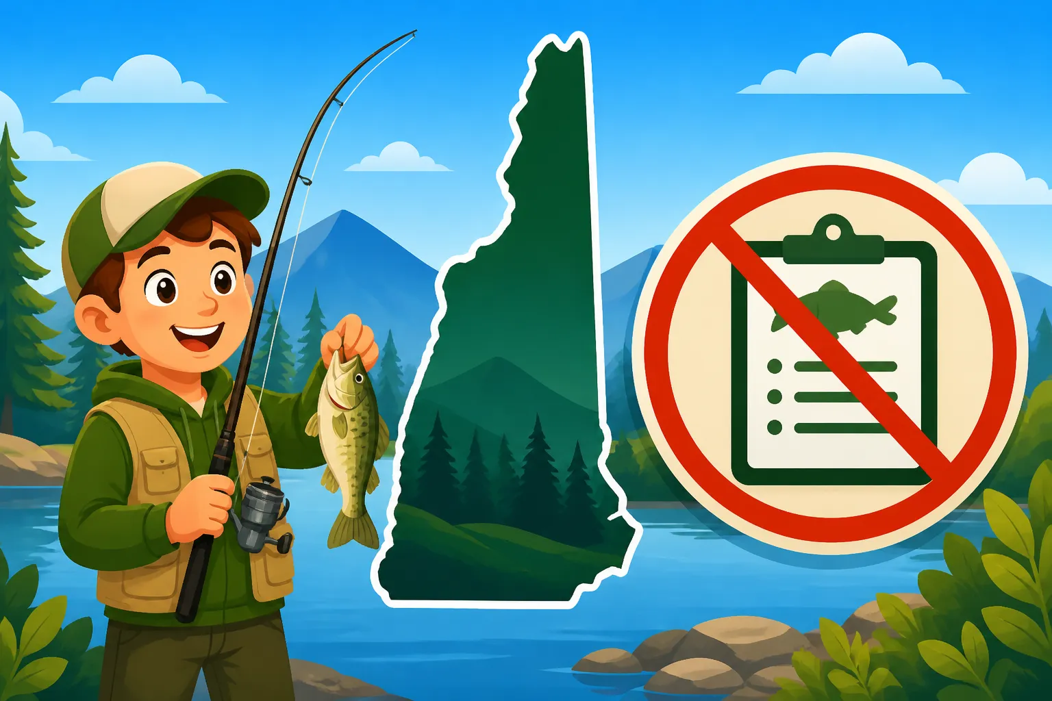 Do Kids Need a Fishing License in New Hampshire?