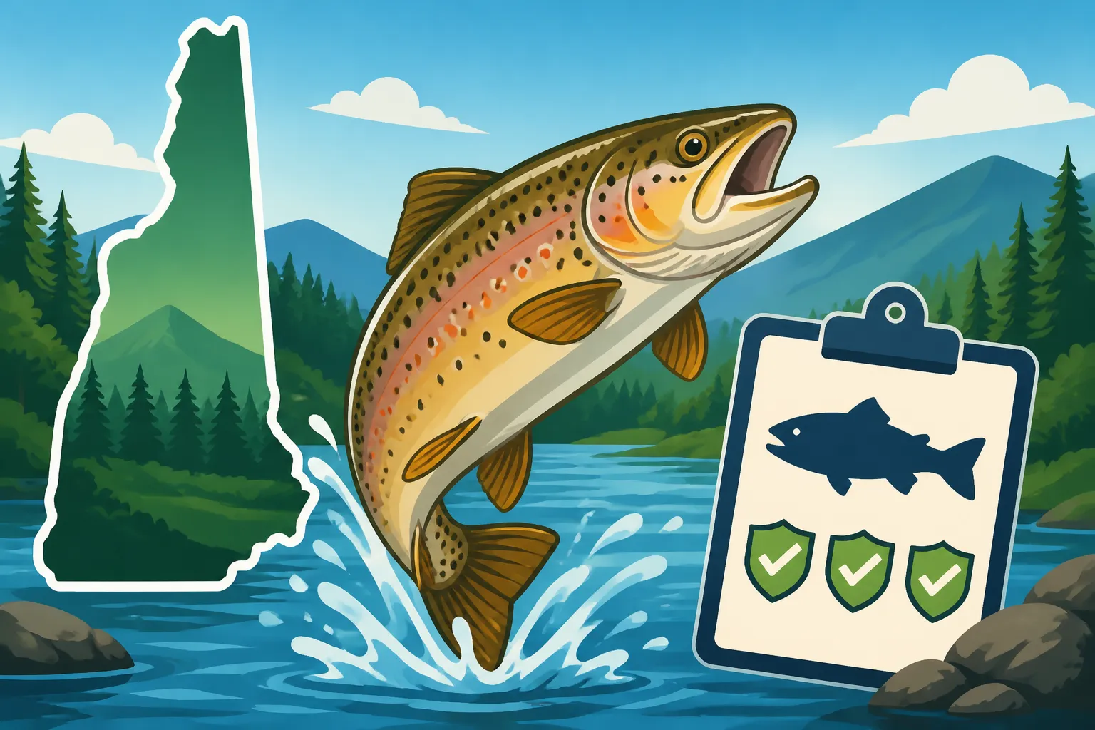 New Hampshire Connecticut River trophy trout regulations