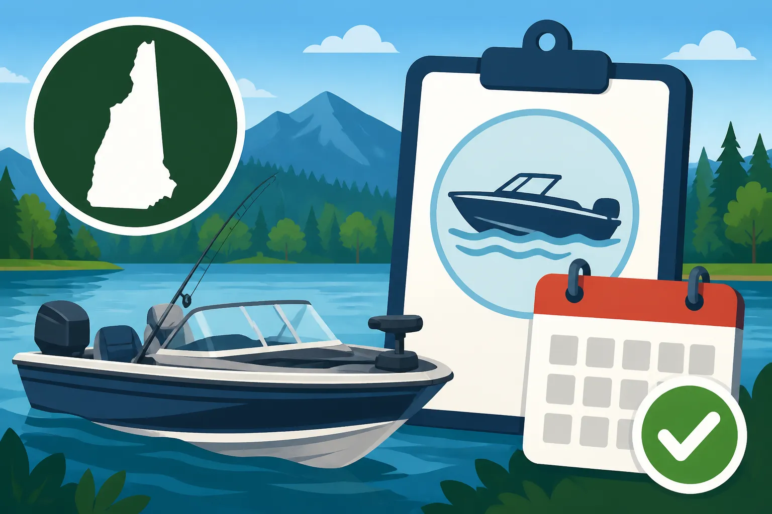 New Hampshire boat registration expiration date