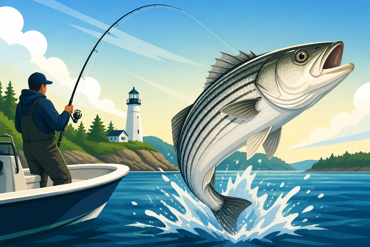 Great Bay Fishing Guide for Striped Bass