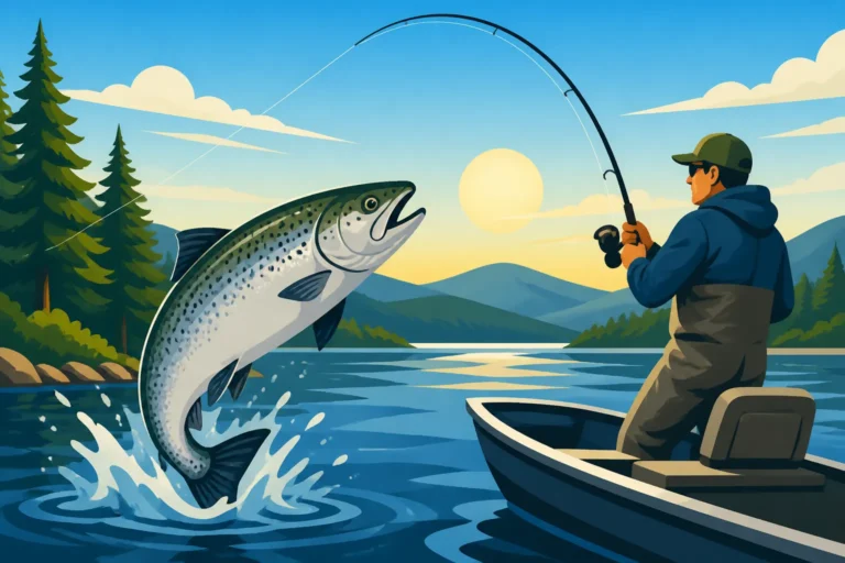 Sunapee Lake Landlocked Salmon Fishing
