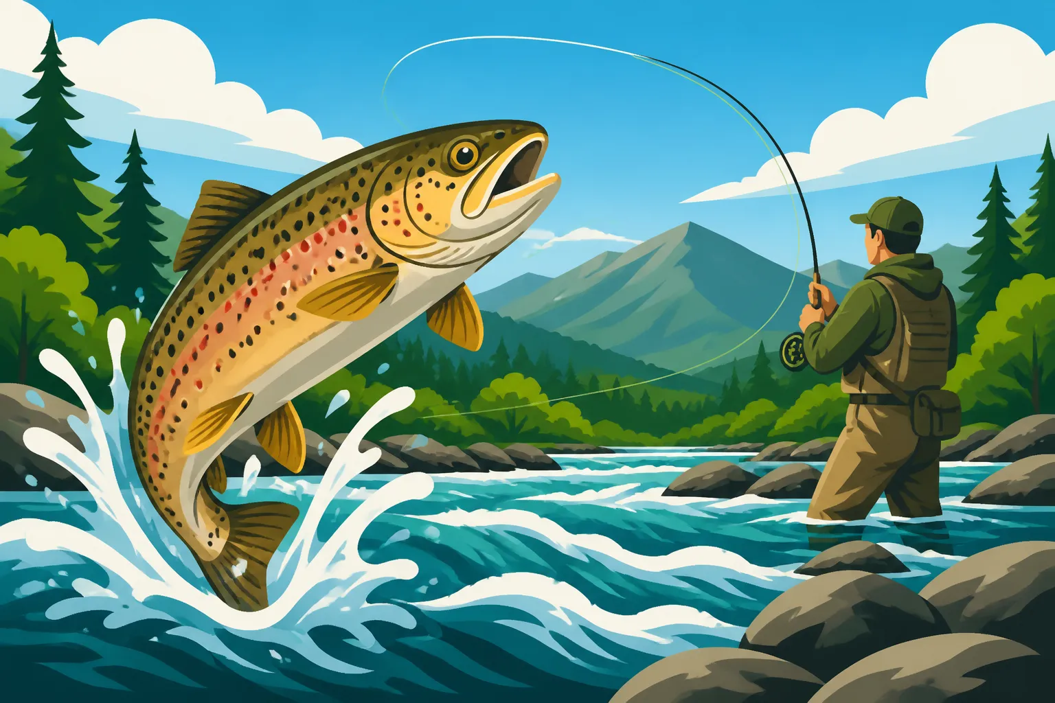 Swift River Trout Fishing
