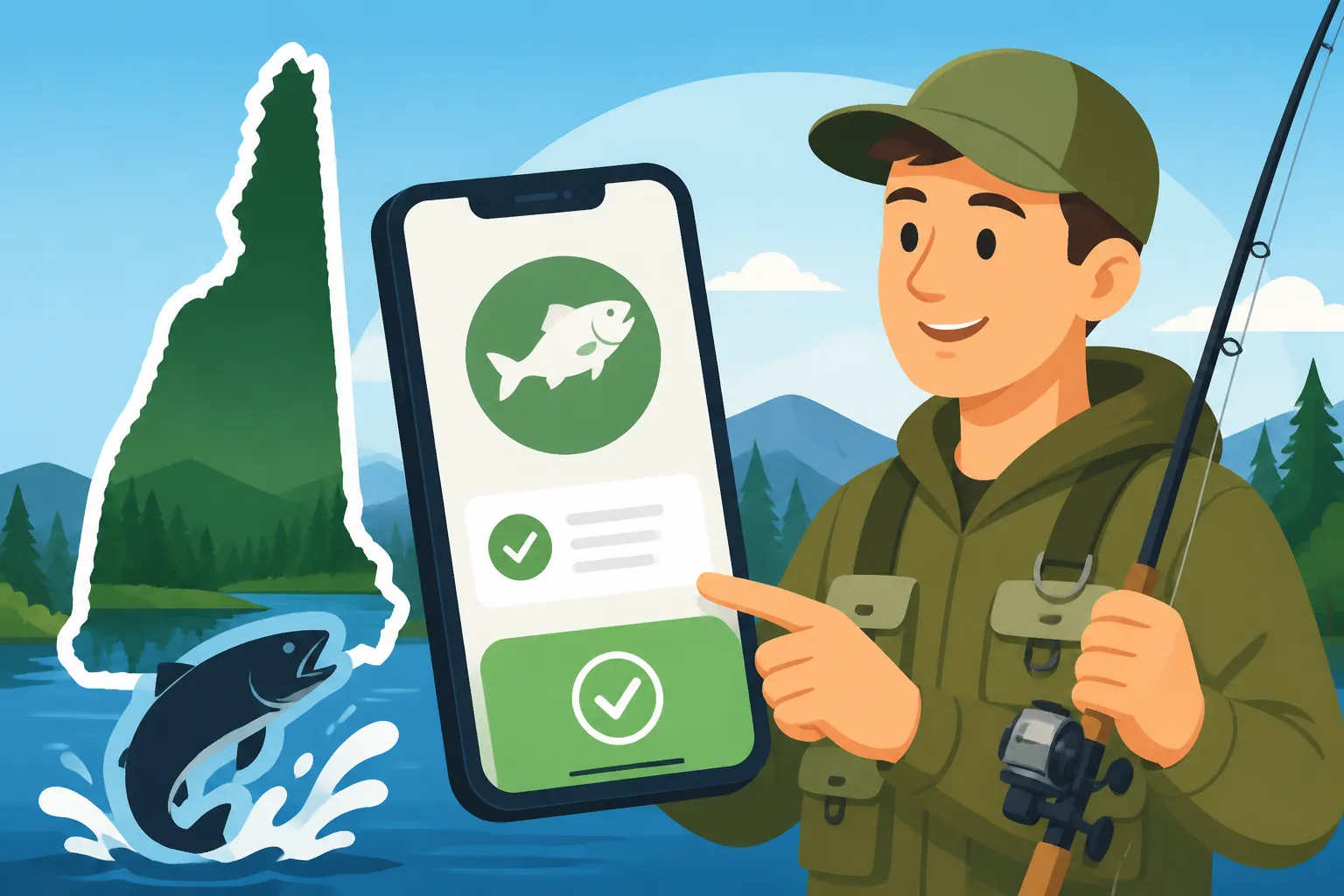 How to Buy a Fishing License Online in New Hampshire