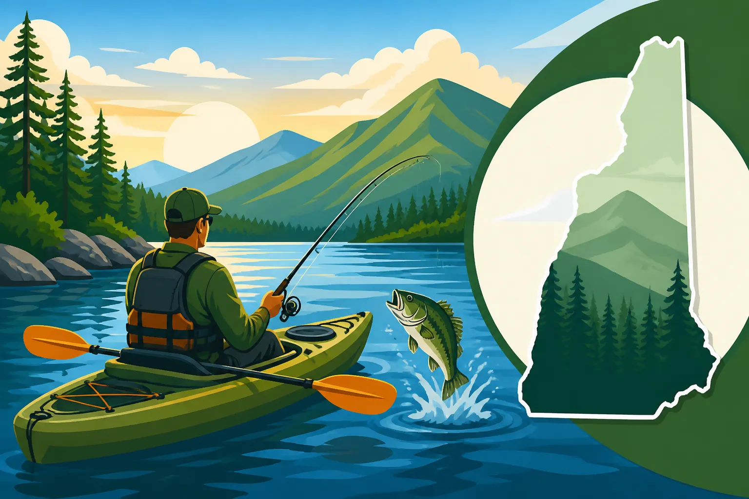 Best Kayak Fishing Spots in New Hampshire