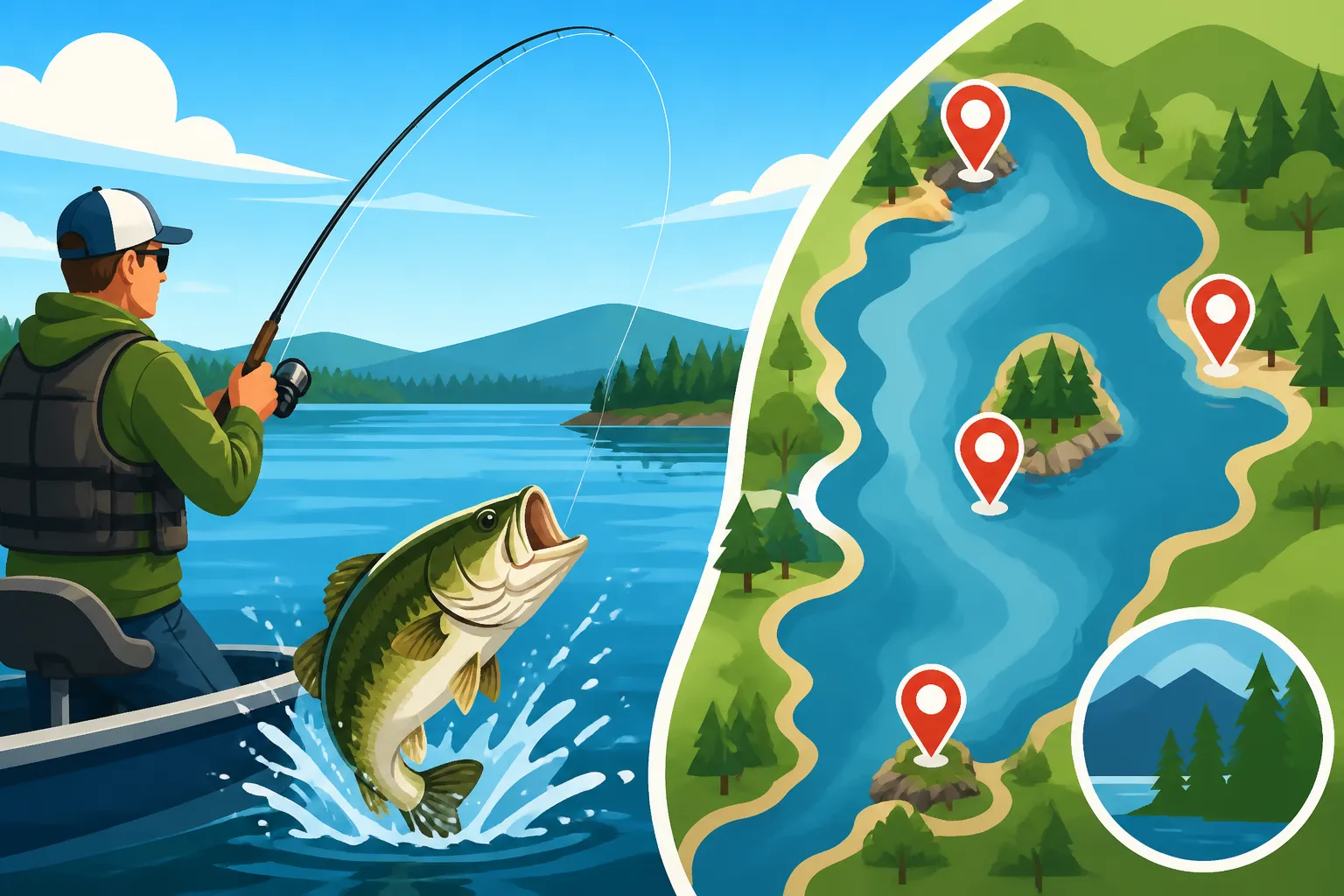 Winnisquam Lake best fishing spots