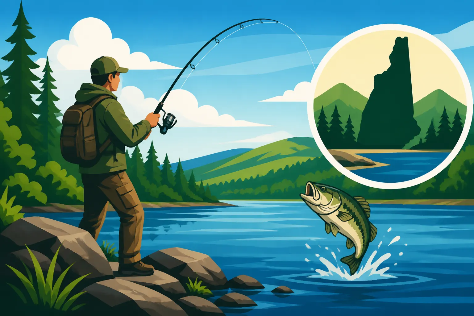 Best shore fishing near Nashua New Hampshire