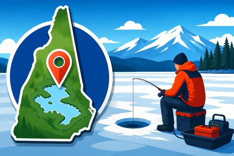 Best ice fishing access on Winnipesaukee