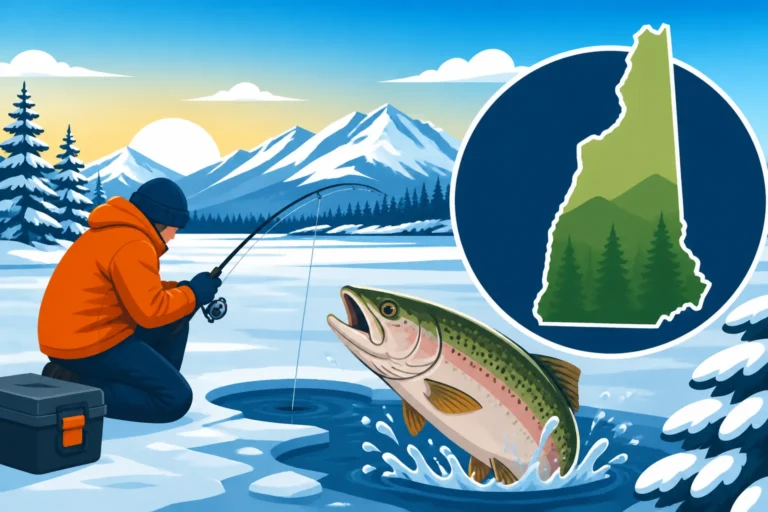 Best winter fishing spots in New Hampshire