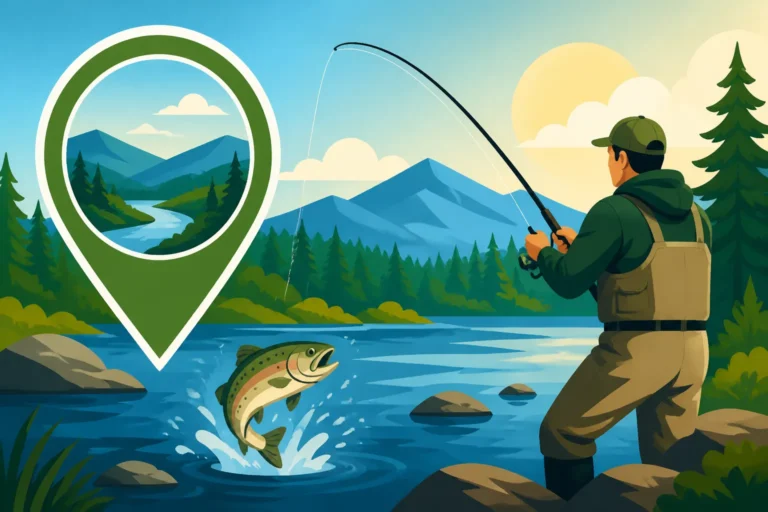 Best fishing spots within an hour of Concord