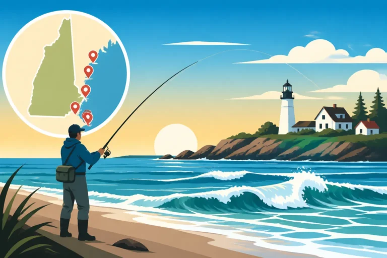Best surf fishing spots on the New Hampshire seacoast
