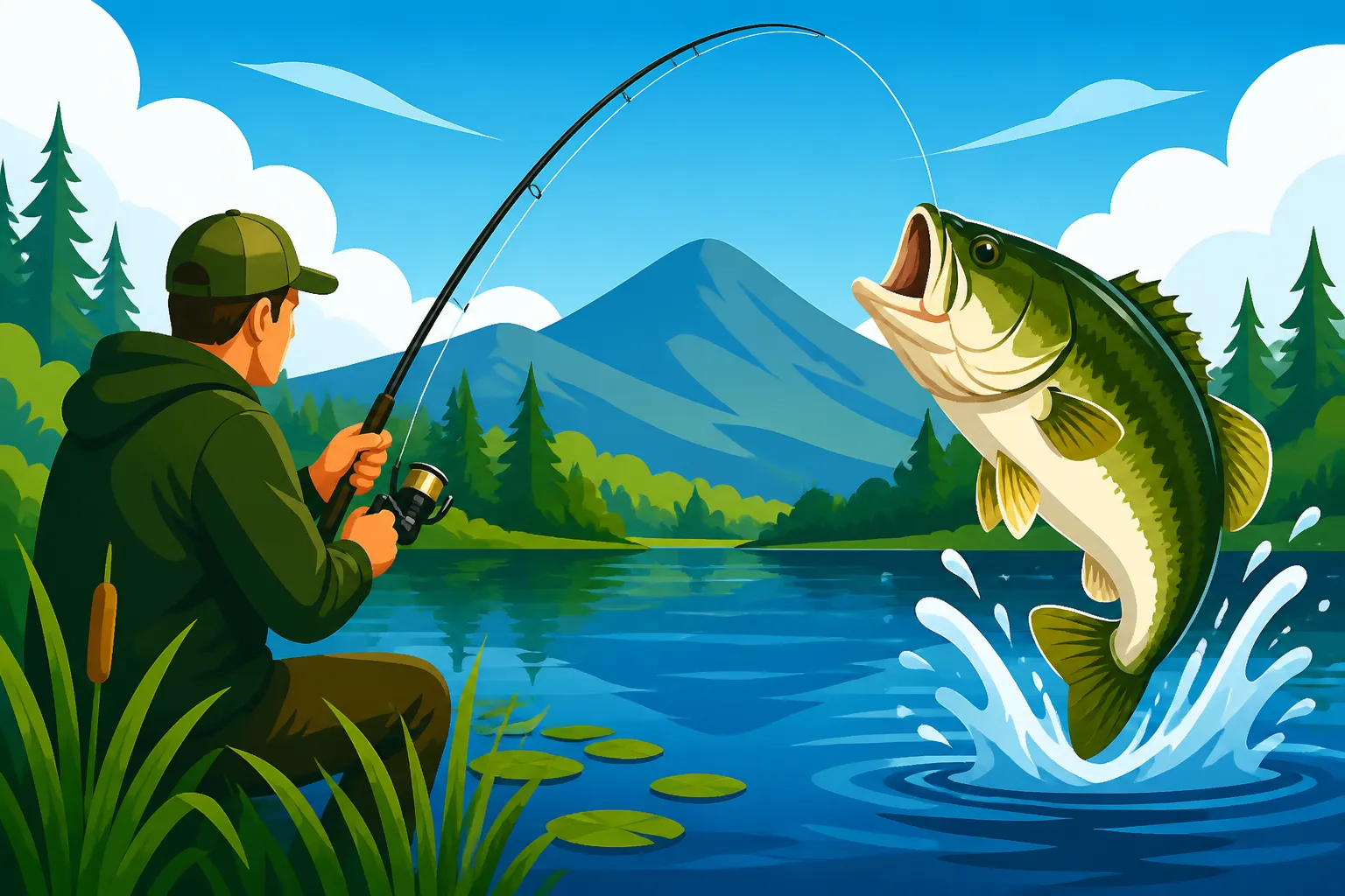Best pond fishing near Milford New Hampshire