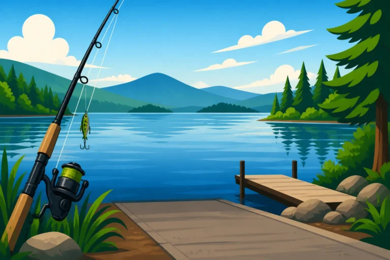 Best public fishing access on Lake Umbagog