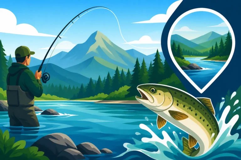 Best fishing spots in Coos County