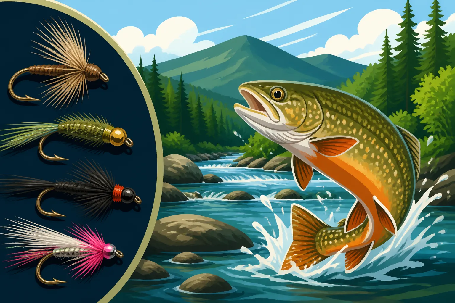 Fly Patterns for New Hampshire Trout Streams