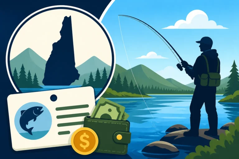 Nonresident Annual Fishing License Cost in New Hampshire