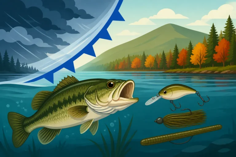 Cold Front Fishing Tactics for New Hampshire Bass