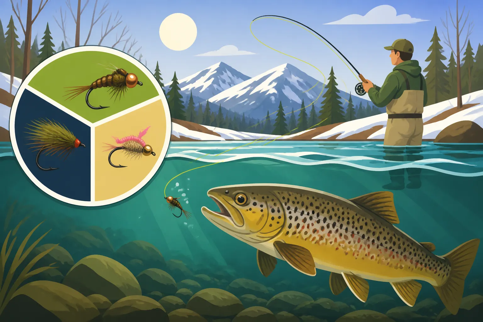 Best Techniques for Early Spring Trout