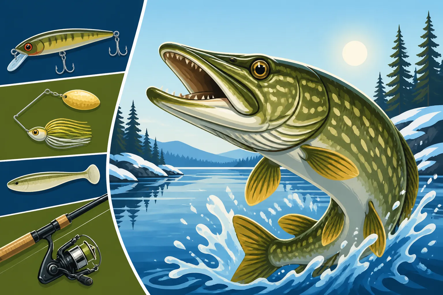 Best Techniques for Winter Pickerel