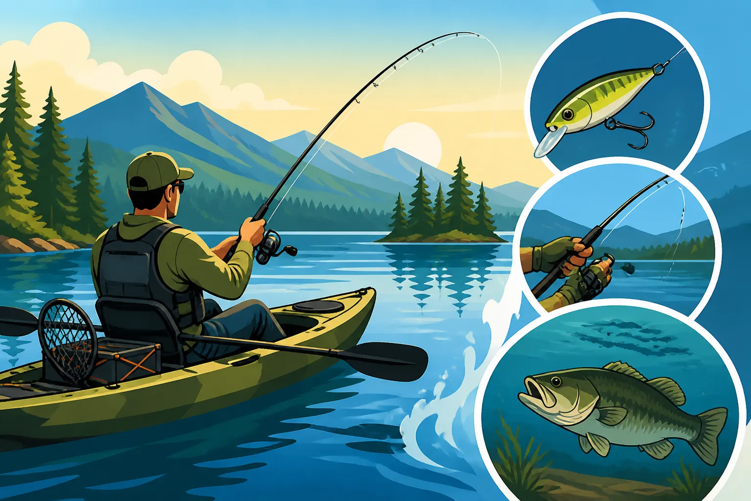 Kayak Fishing Techniques for New Hampshire Lakes