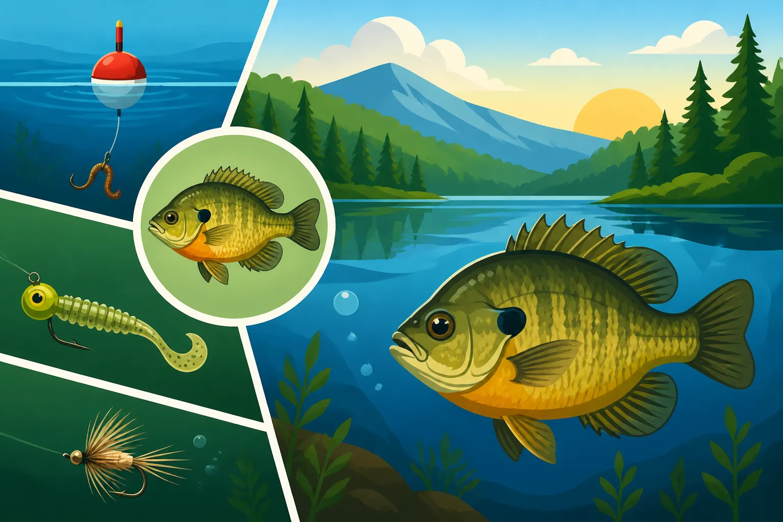 Best Techniques for Panfish in New Hampshire