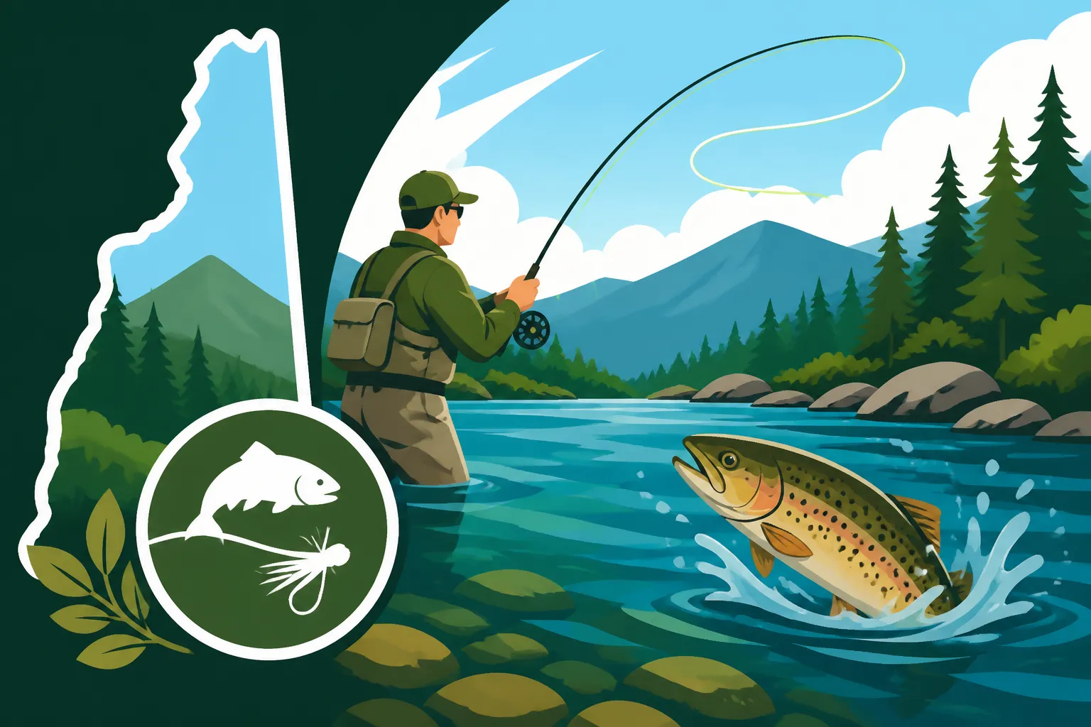 New Hampshire Catch and Release Fly Fishing Only Waters