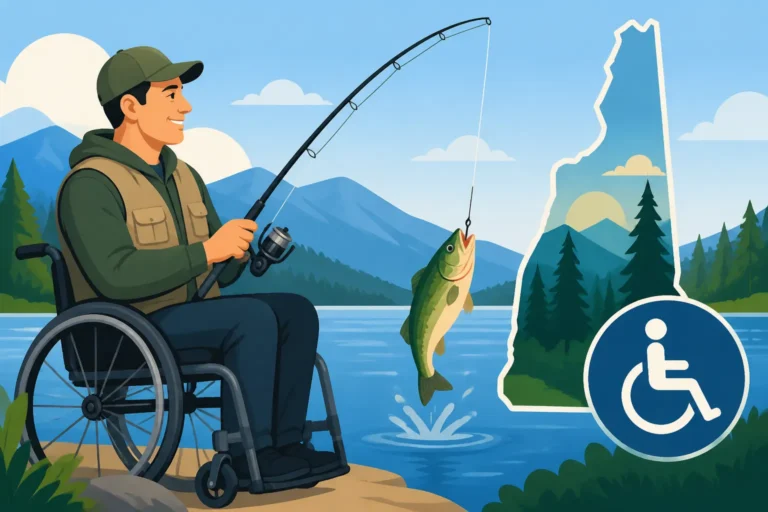 New Hampshire Fishing License for Disabled Residents