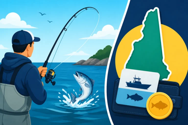 New Hampshire saltwater fishing license cost