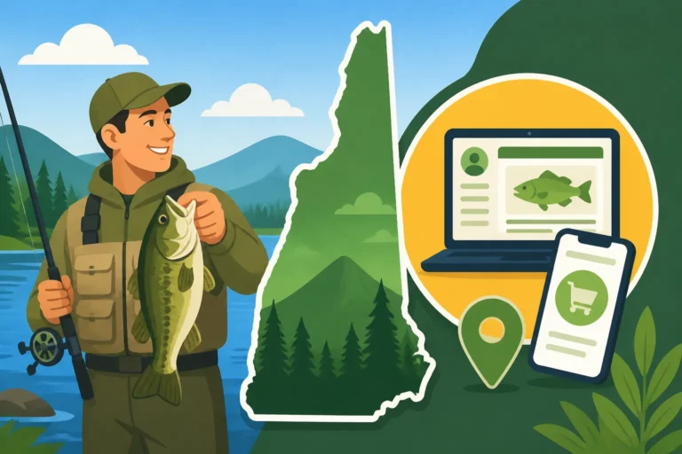 Where and How to Buy a New Hampshire Fishing License