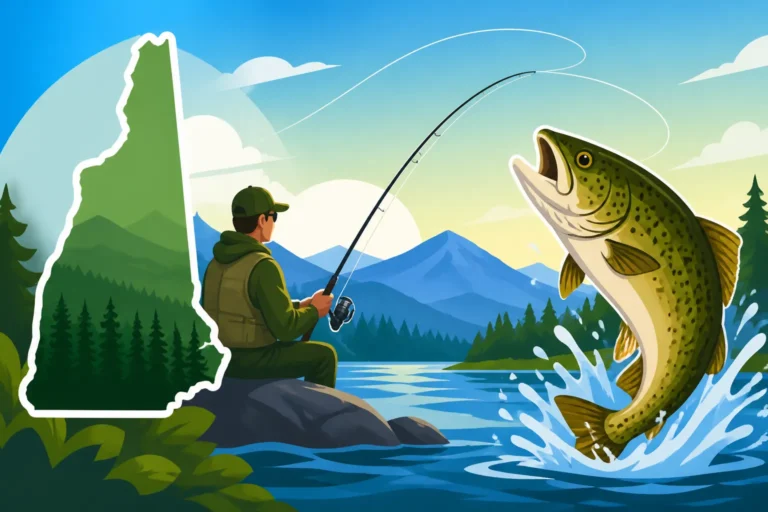 New Hampshire free fishing days for 2026