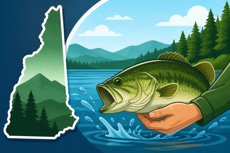 New Hampshire bass catch-and-release dates for 2026