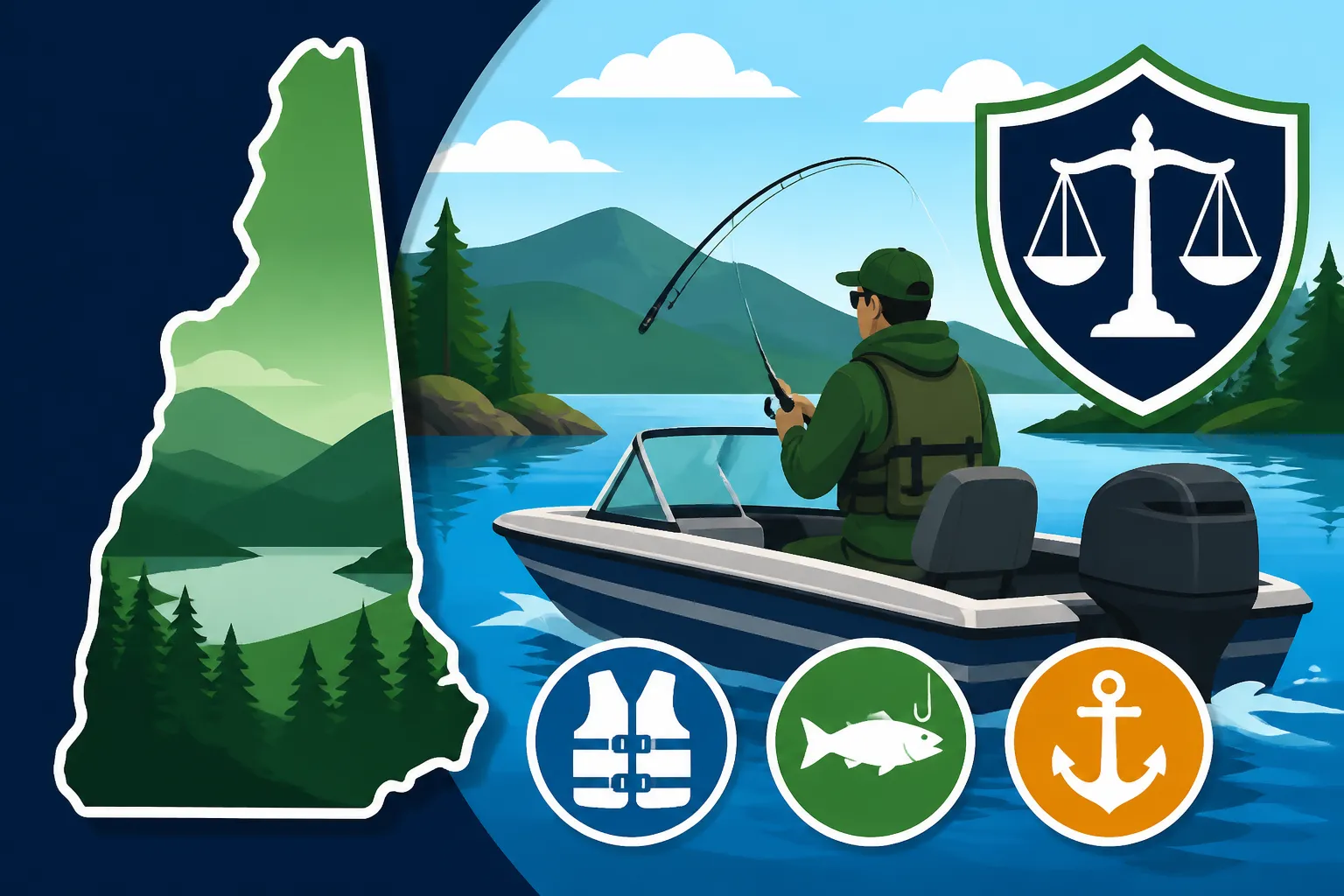 New Hampshire Boating Laws for Anglers