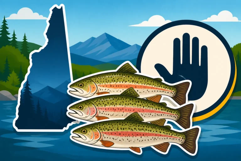 New Hampshire trout possession limit