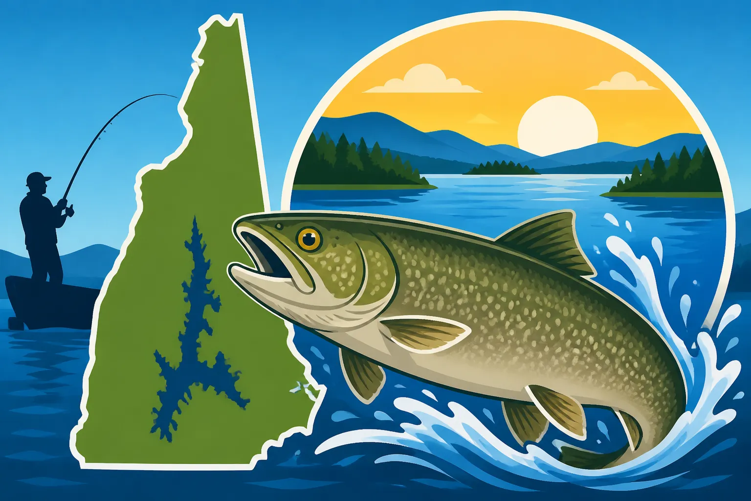 New Hampshire lake trout limit on Winnipesaukee