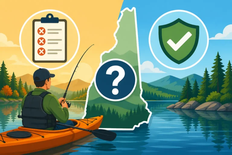 Are Kayaks Required to Be Registered in New Hampshire?