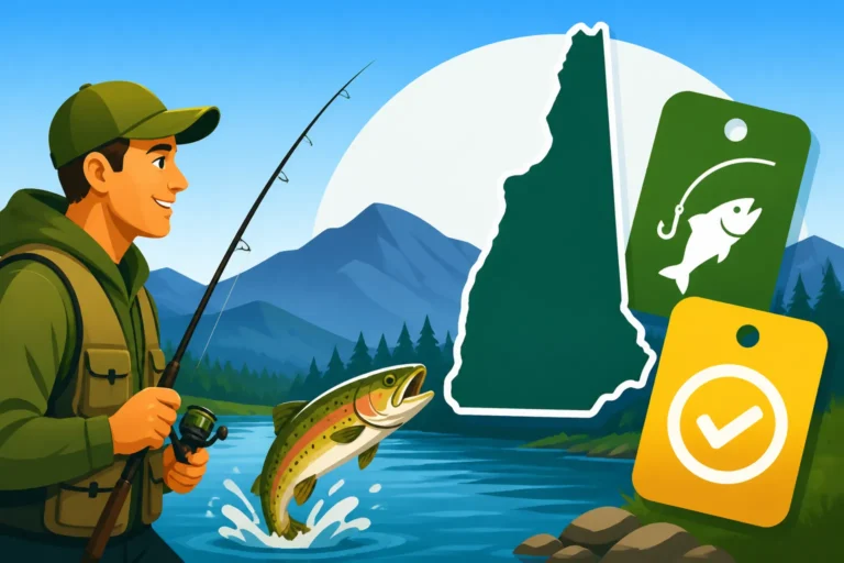 Free and Discounted Fishing License Options in New Hampshire