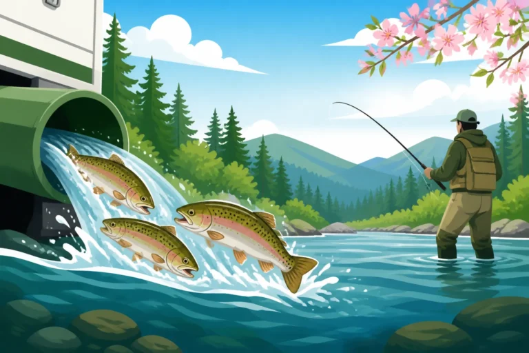 New Hampshire trout stocking dates for spring