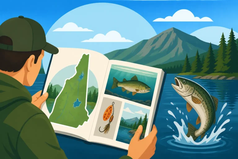 Reading the New Hampshire Freshwater Fishing Digest