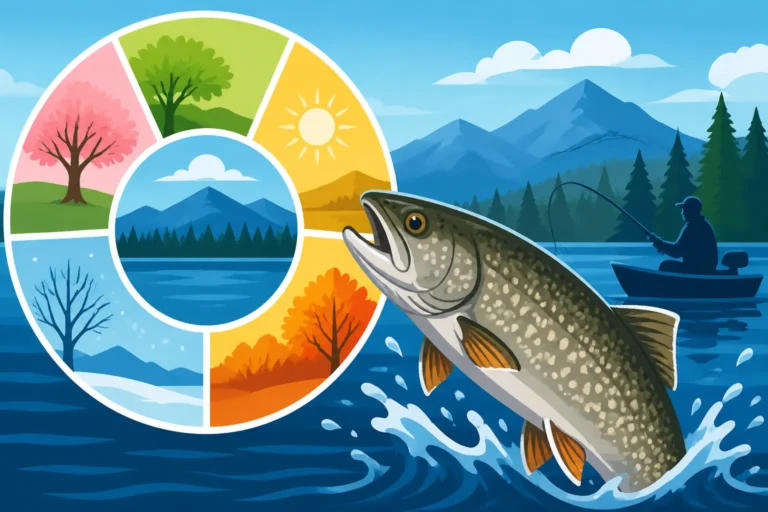 Best months to catch lake trout in New Hampshire