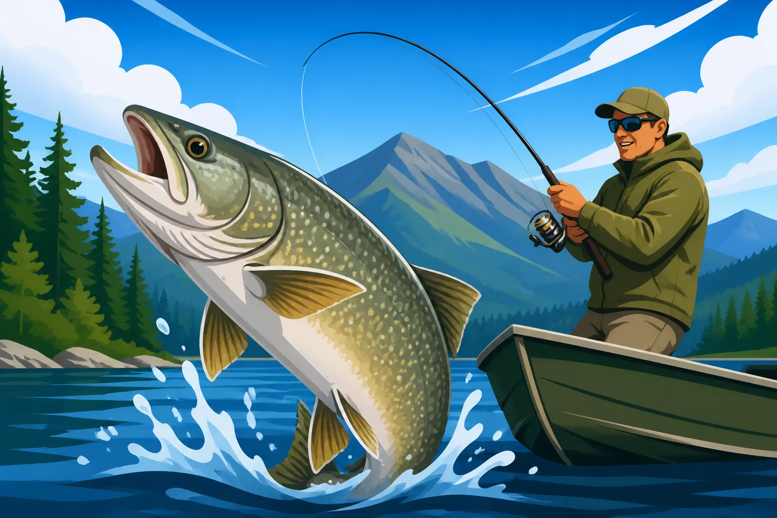 Lake Trout Fishing in New Hampshire