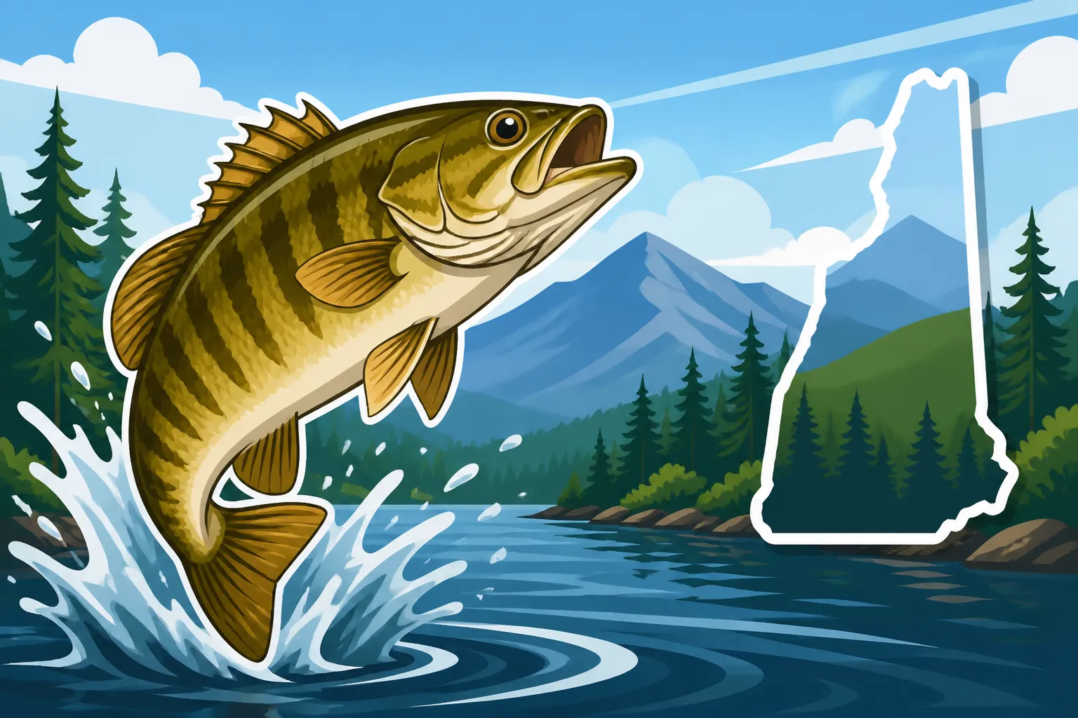 Smallmouth Bass Fishing in New Hampshire