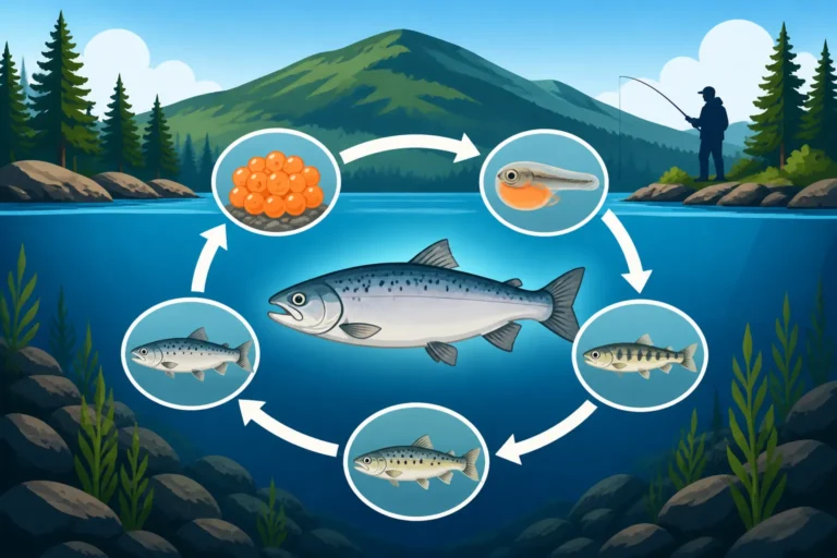 Landlocked Salmon Life Cycle in New Hampshire Lakes