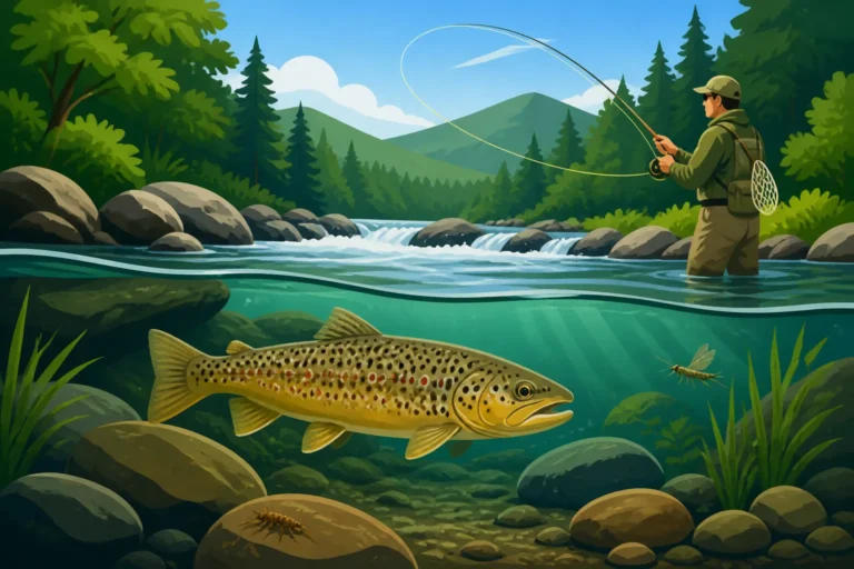 Brown Trout Habits in New Hampshire Streams