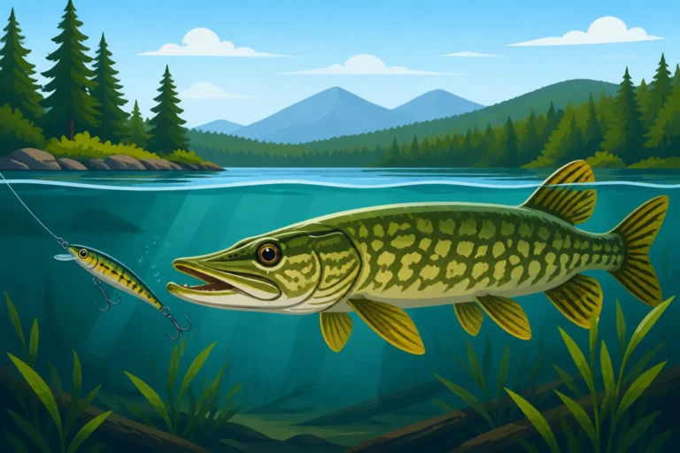 Chain Pickerel Habits in New Hampshire Ponds