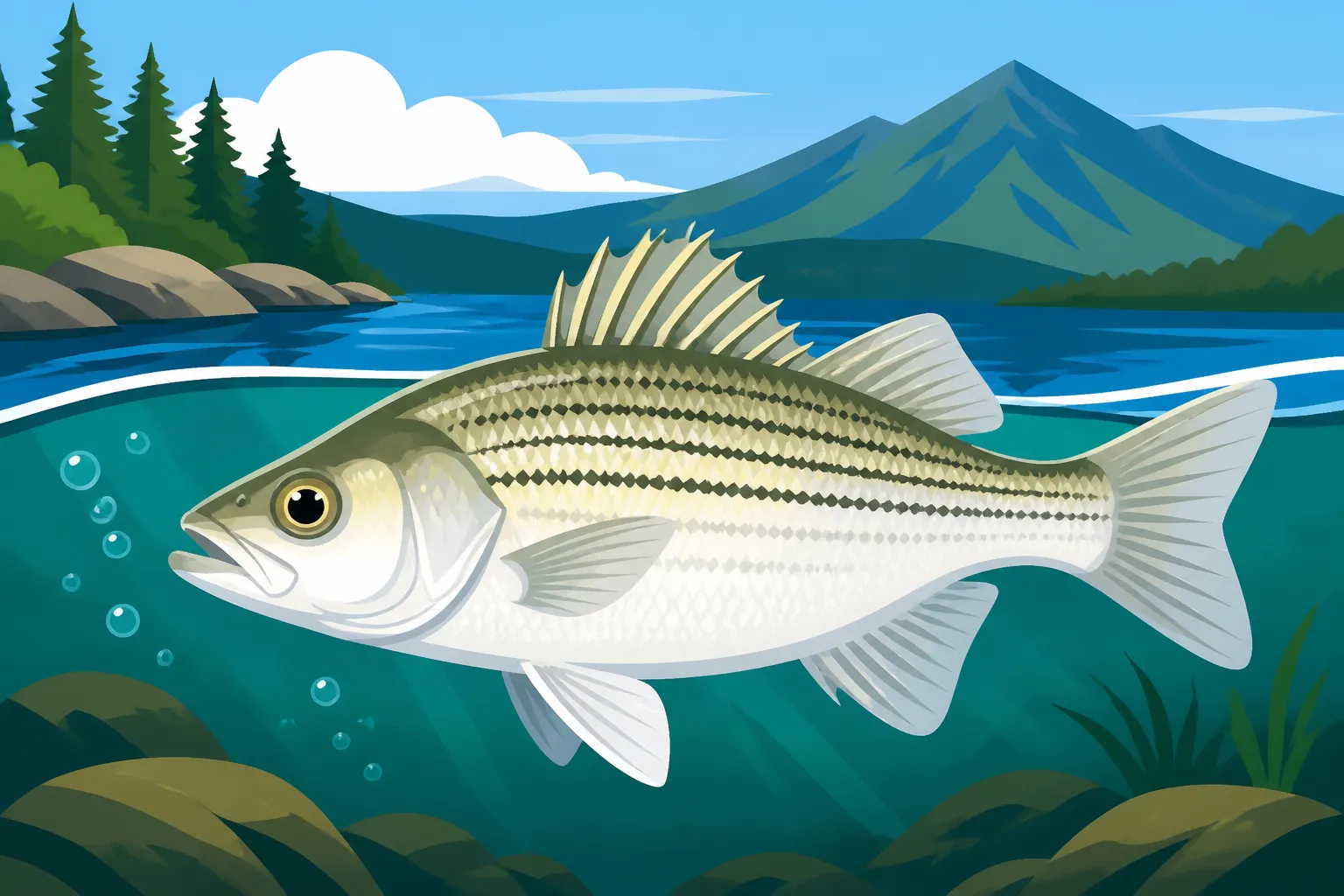 White Perch in New Hampshire Lakes