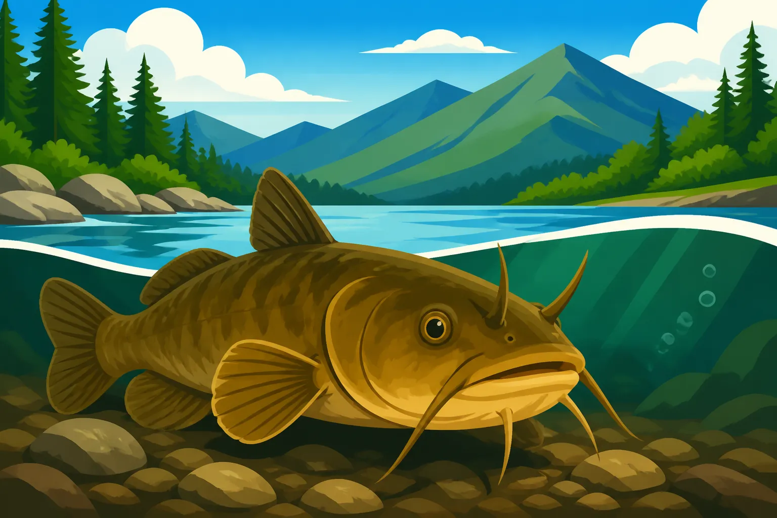 Horned Pout (Bullhead) Fishing in New Hampshire