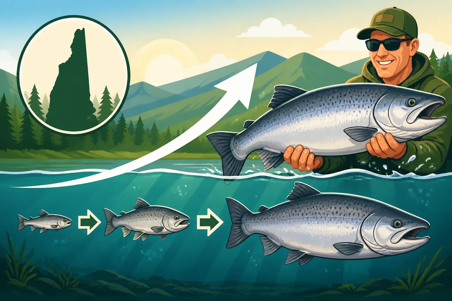 Landlocked Salmon Growth Rate to Trophy Size