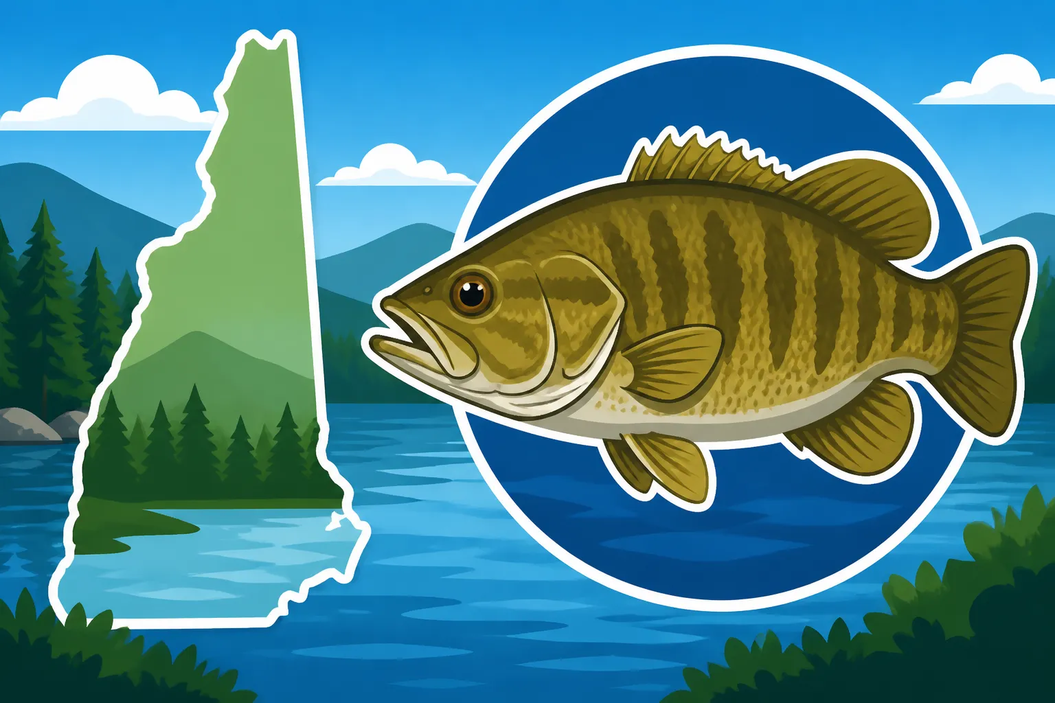 Smallmouth Bass Average Size in New Hampshire Lakes